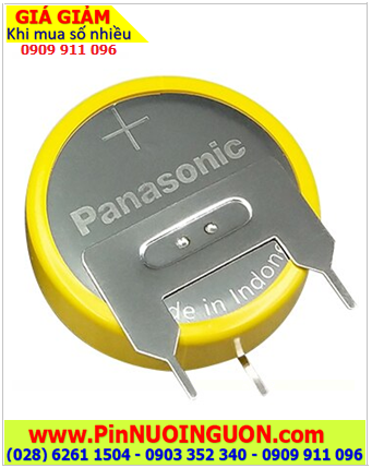 Pin nồi cơm điện 3v lithium Panasonic CR2477 (THÂN THÉP 3 CHÂN) _Made in Indonesia
